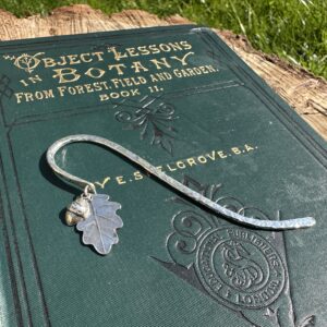 Oak Leaf and Acorn Silver bookmark
