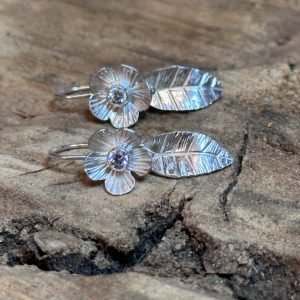 Pear Blossom Drop Earrings