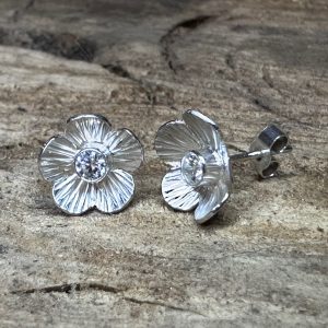 Pear Blossom Stud Earrings