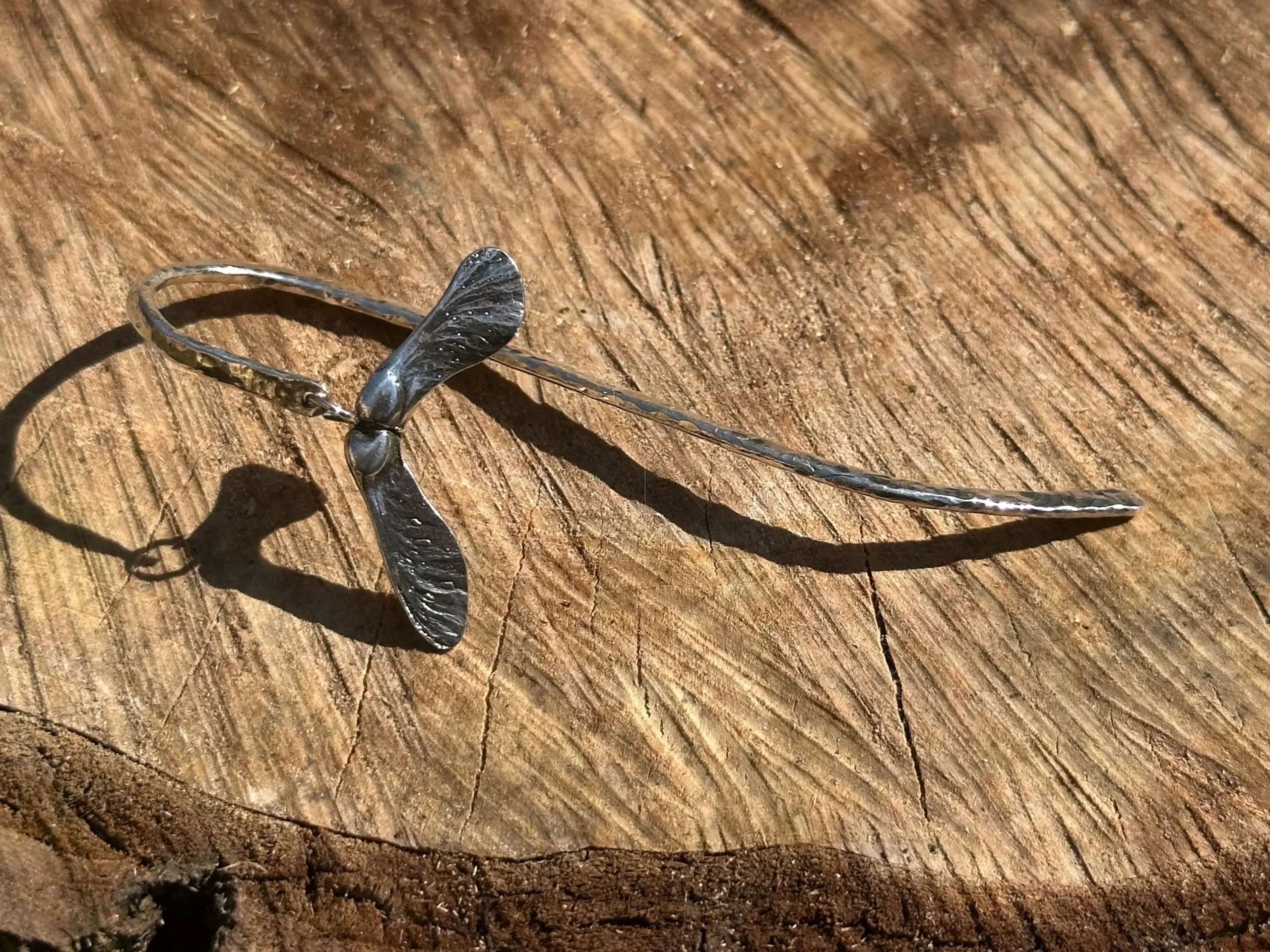 Maple Seed Silver bookmark - Image 5